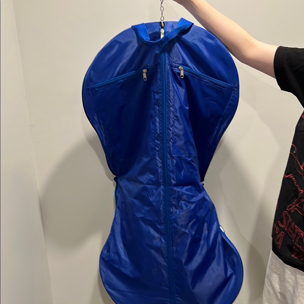Blue Garment Bag
